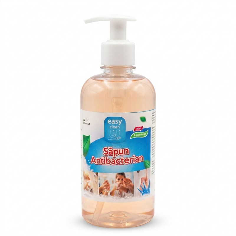 Sapun lichid antibacterian de maini cu pompita dozatoare 500 ml Easy Clean